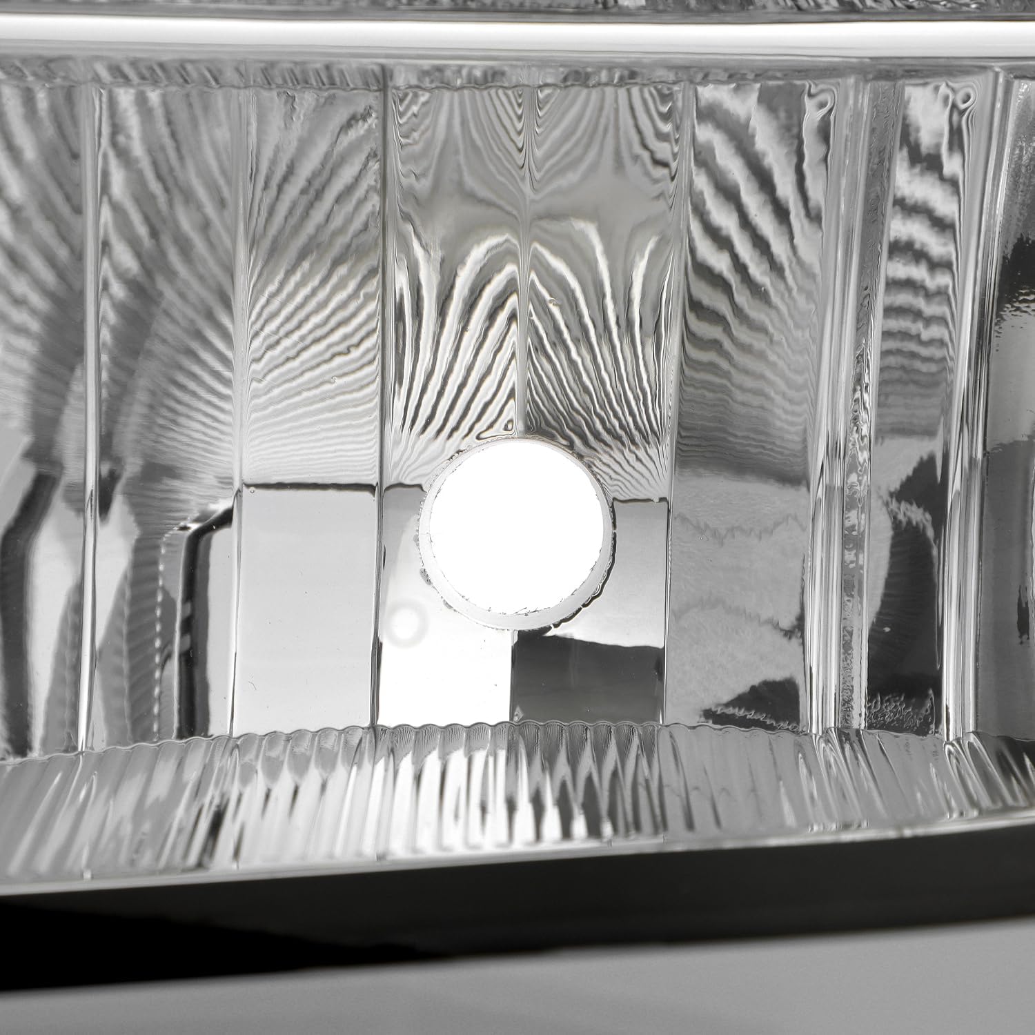 AKKON - Fits 2007-2013 GMC Sierra 1500 / 2500HD / 3500HD Black Headlights Pair w/LED Tube Bar DRL Light