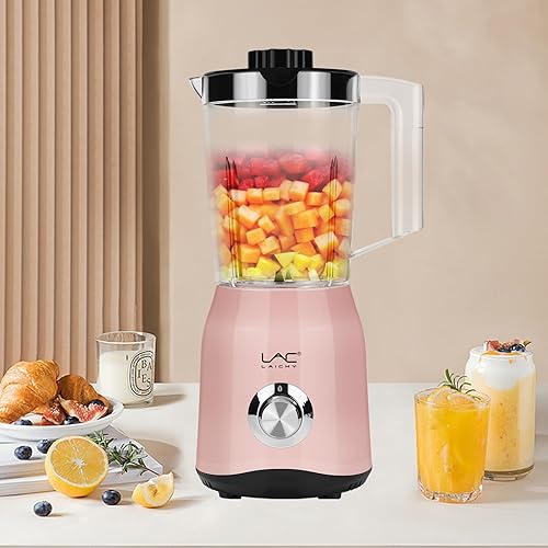 Miniatura 6 de Mezclador para batidos, licuadora personal y molinillo combinado para cocina con un vaso portátil de 54 onzas, batidos, jugos, bebidas congeladas y