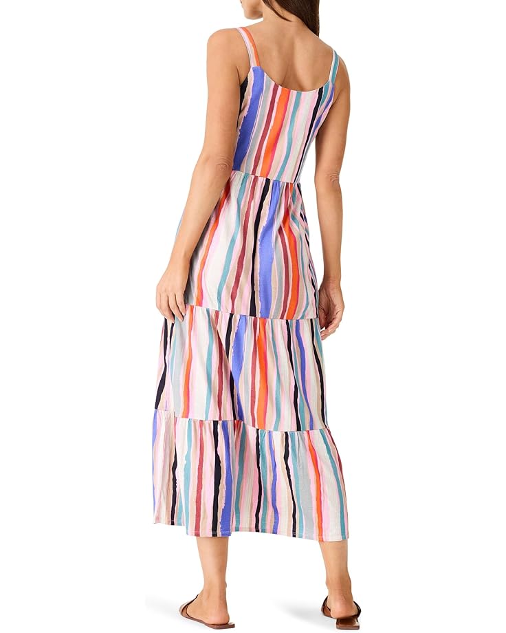 NIC+ZOE Painted Stripes Tiered Maxi Dress - #2 of 3