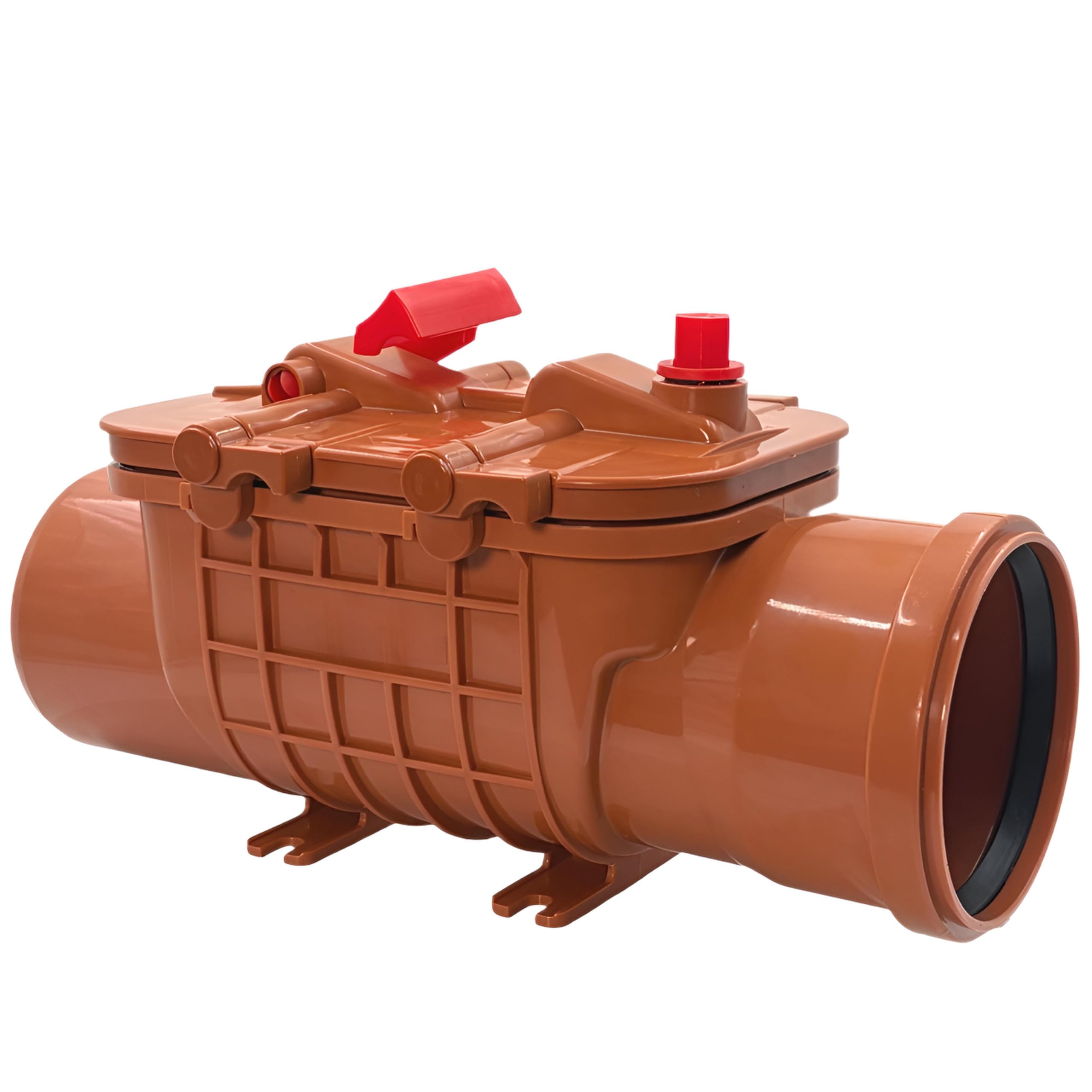 Bouchon anti-retour DN110 avec double clapet anti-retour Antiretour, tuyau DN 100/110 mm