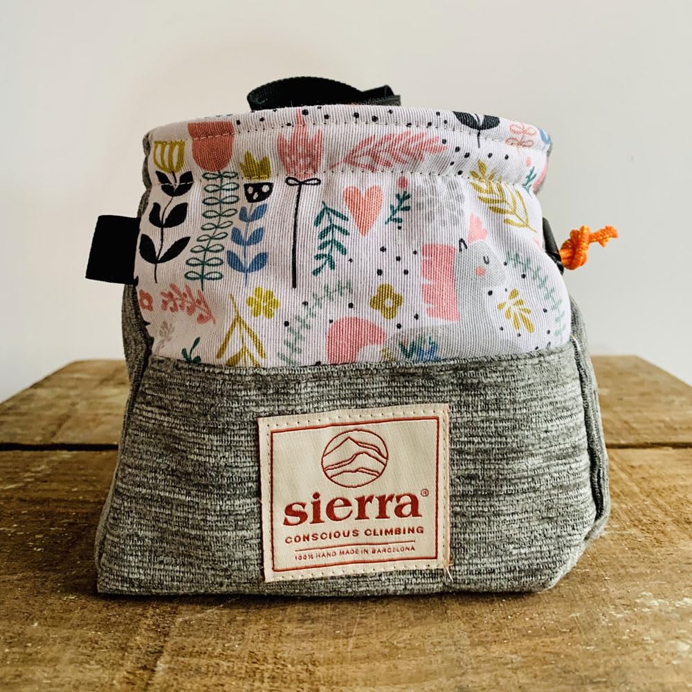 Sierra Conscious Climbing. Cube New Garden Klettermagnetbrett | Bio-Baumwolle | mit verstellbarem Gürtel