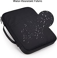 Vista 4 de Funda de transporte para iPad de 9 a 11 pulgadas, bolsa acolchada para tableta de viaje para iPad Pro de 11 pulgadas (M4), iPad 10.9
