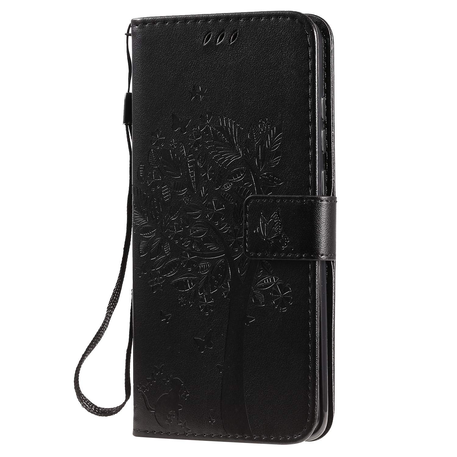 Coque Portefeuille En Cuir PU Pour Xiaomi Redmi Note 6 Pro - Housse Flip Avec Porte-Cartes Et Support - 14