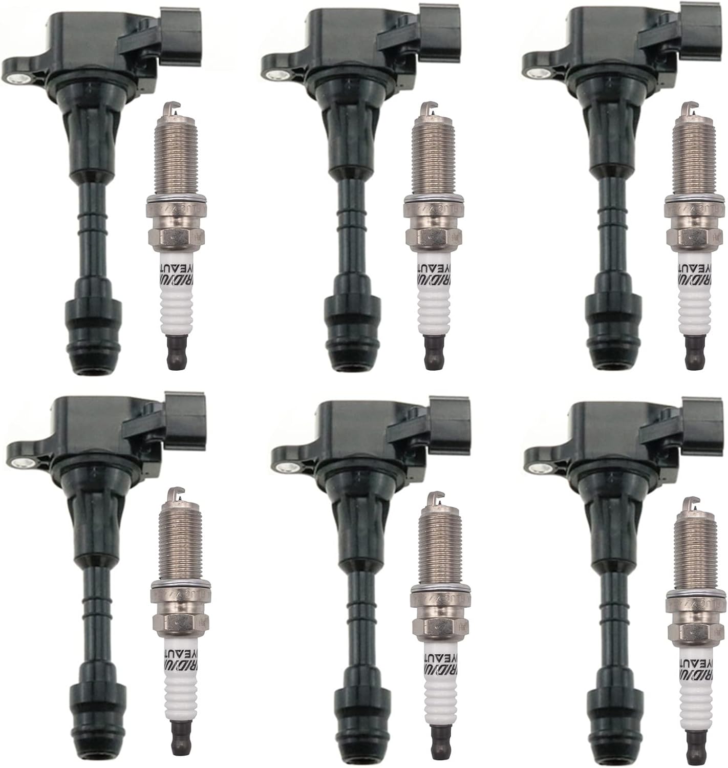 OYEAUTO Ignition Coil Pack and spark plug UF349 C1406 Set