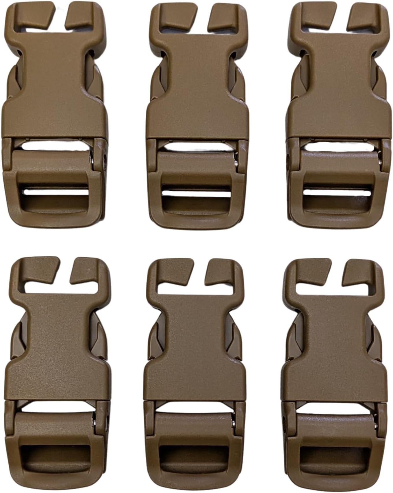 1" Mil-Spec Military Auto Cam Snap Quick Release Backpack Webbing Strap Buckle