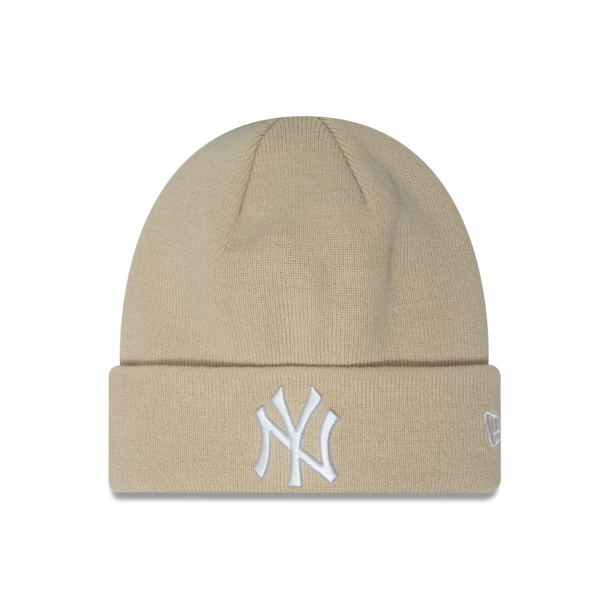 New Era York Yankees MLB League Essential Stone Cuff Knit Beanie