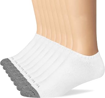 WANDER Mens Athletic Low Cut Socks Thick Cushion Ankle Cotton 8 Pairs 9-15