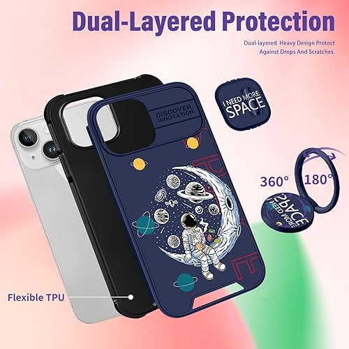 Miniatura 347 de Funda 2 en 1 para iPhone 11 para mujer, linda funda para teléfono para niñas, diseño de mariposas y flores, diseño Kawaii bonito y único con funda