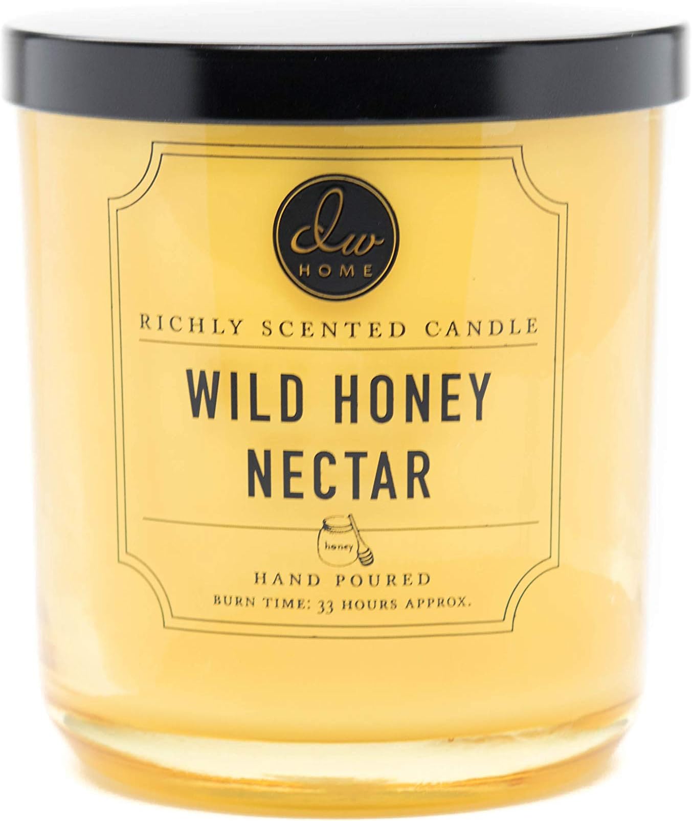 DW Home Wild Honey Nectar 15.48 oz. Candle in Glass jar