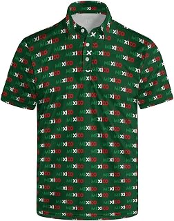 Funny Polo Shirts for Mens Golf Shirt Short Sleeve Golf Outfits Golf