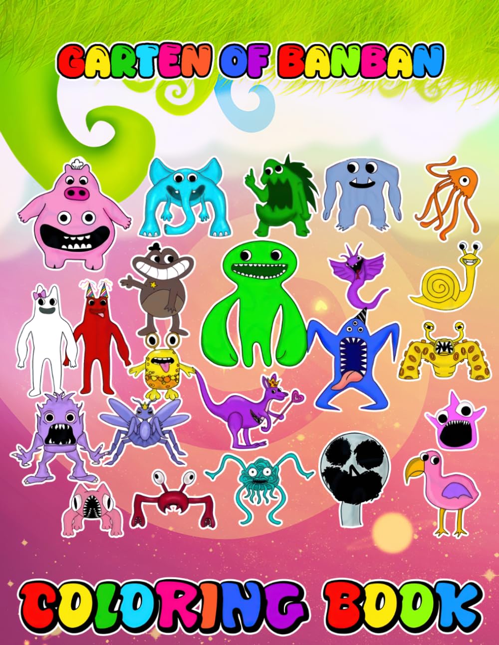 THE coloring book: 50 Unique and Beautiful Designs– Perfect for Relaxation for Kids, Boys & Teens | Perfect Gift Holidays for Children