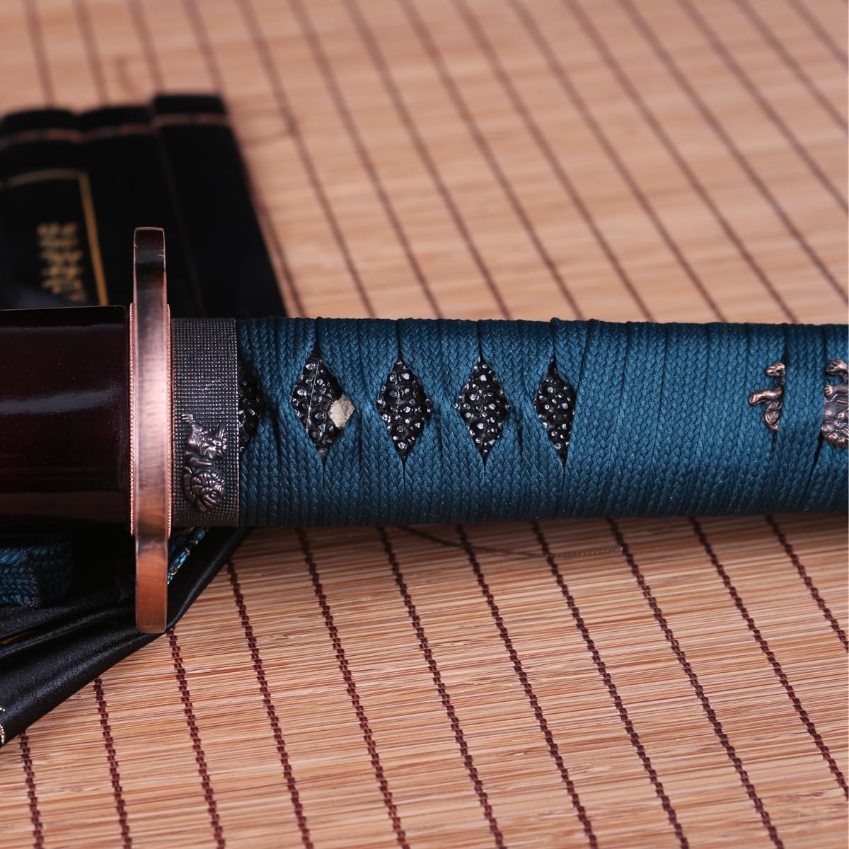 1095 High Carbon Steel Katana Japanese Samurai Sword Full Tang for Practice Collection