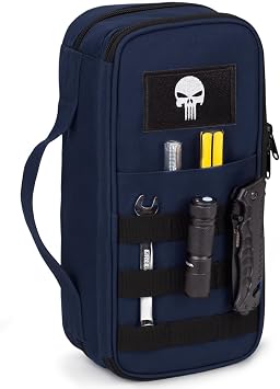 Men's Tactical Tool Bag Opening Zipper Handle Large opening waterproof 900D fabric sturdy material zipper handle bag for craftsmen and DIY enthusiasts