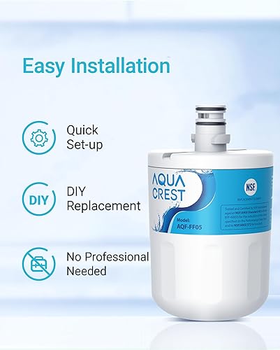 Miniatura 7 de AQUA CREST Filtro de agua para refrigerador 5231JA2002A, repuesto para LG LT500P, GEN11042FR-08, ADQ72910911, ADQ72910901, ADQ72910907, Kenmore