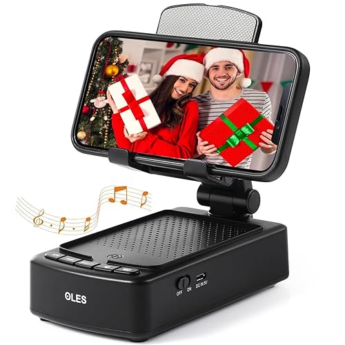 Gifts for Men, OLES Mobile Phone Stand with Bluetooth for