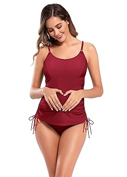 Costume Da Bagno Premaman SHEKINI - Due Pezzi, Elegante, Regolabile - Foto 10