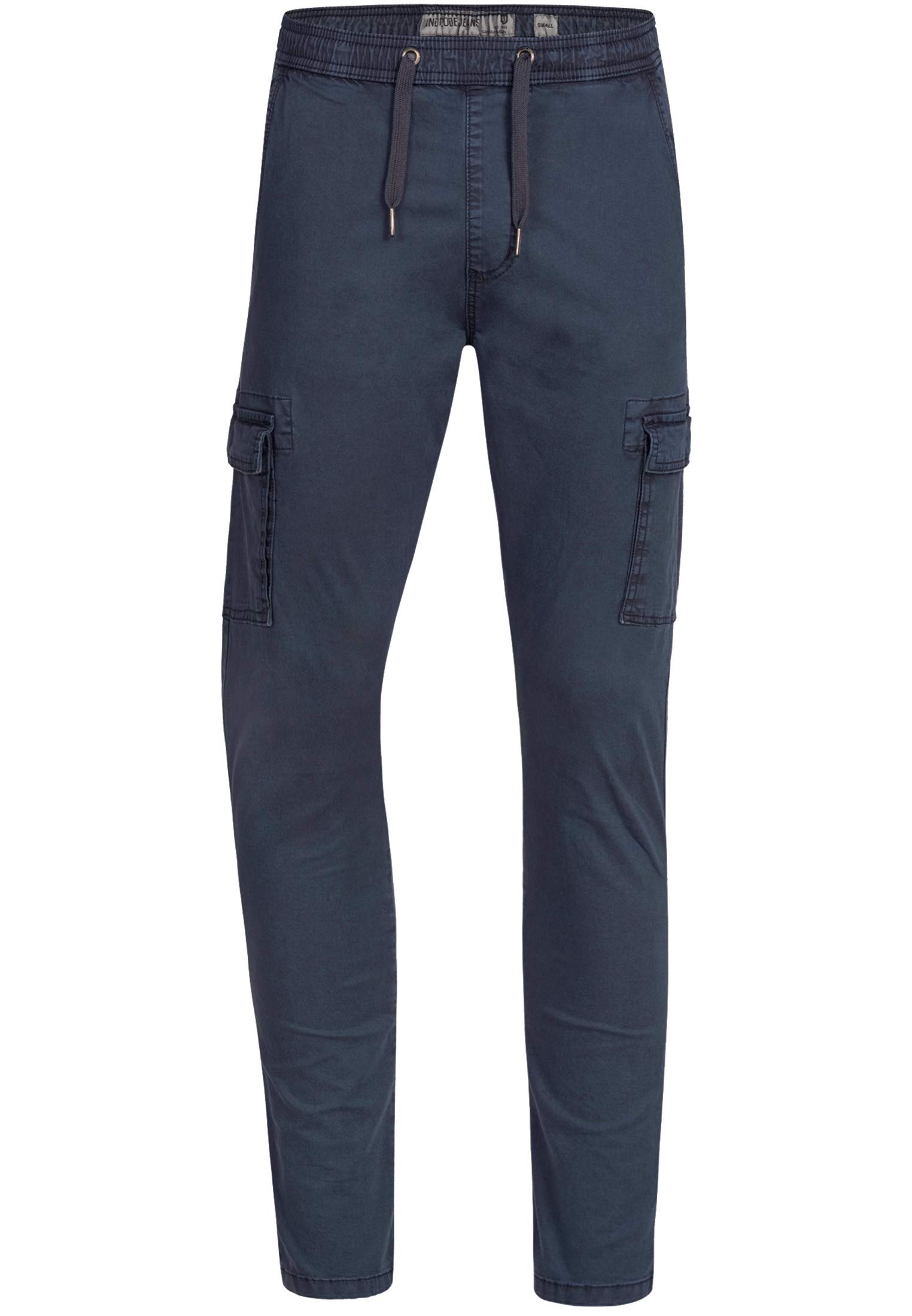 Indicode Hombres Broadwick Pantalón Cargo de algodón con 6 Bolsillos