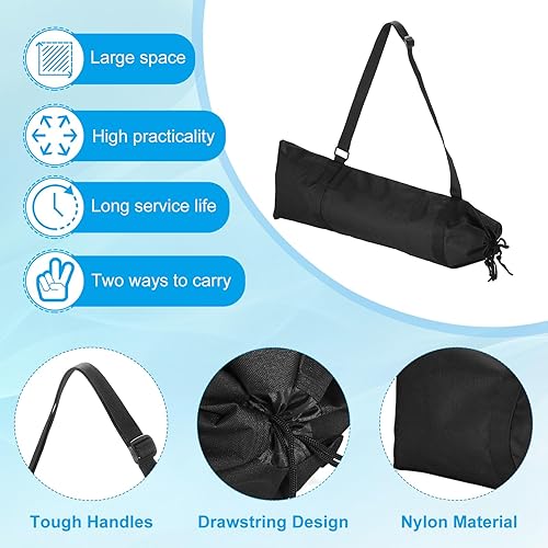 Miniatura 3 de PATIKIL Funda de transporte para trípode, bolsa de trípode acolchada de nailon con asas para soportes de luz, accesorios de fotografía, color negro,