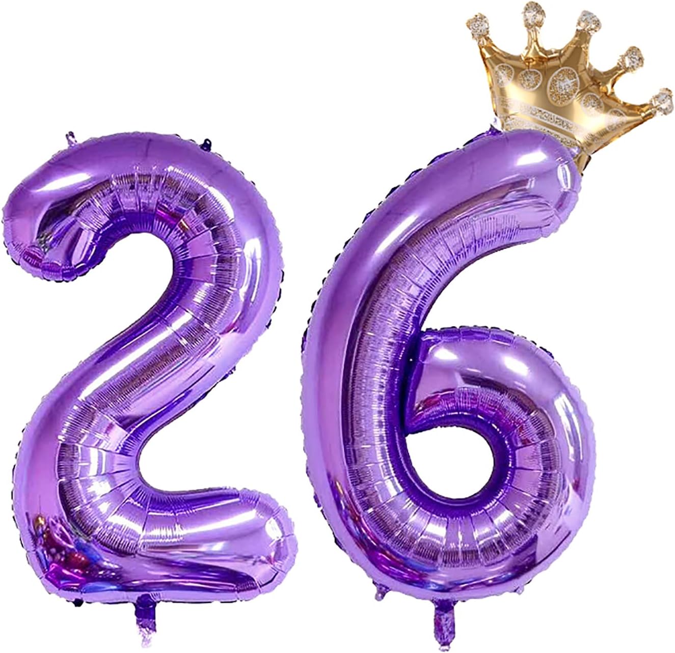 Purple 18 Number Balloon 32 inch Jumbo Foil Balloons with