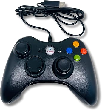 YUES PC Gamepad Bilgisayar Oyun Kolu PC Uyumlu Joystick Kablolu