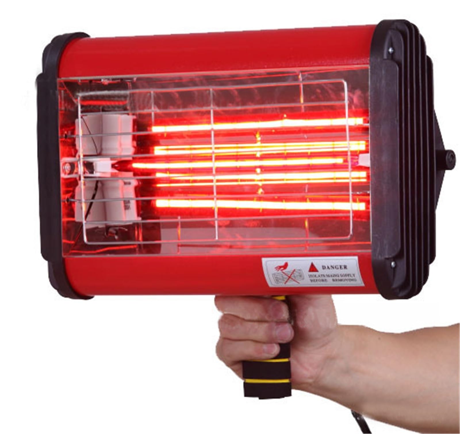 Mthckxjbsuz 1 Infrared Paint Lamp, Infrared Shortwave Paint Lamp, Handheld, Portable