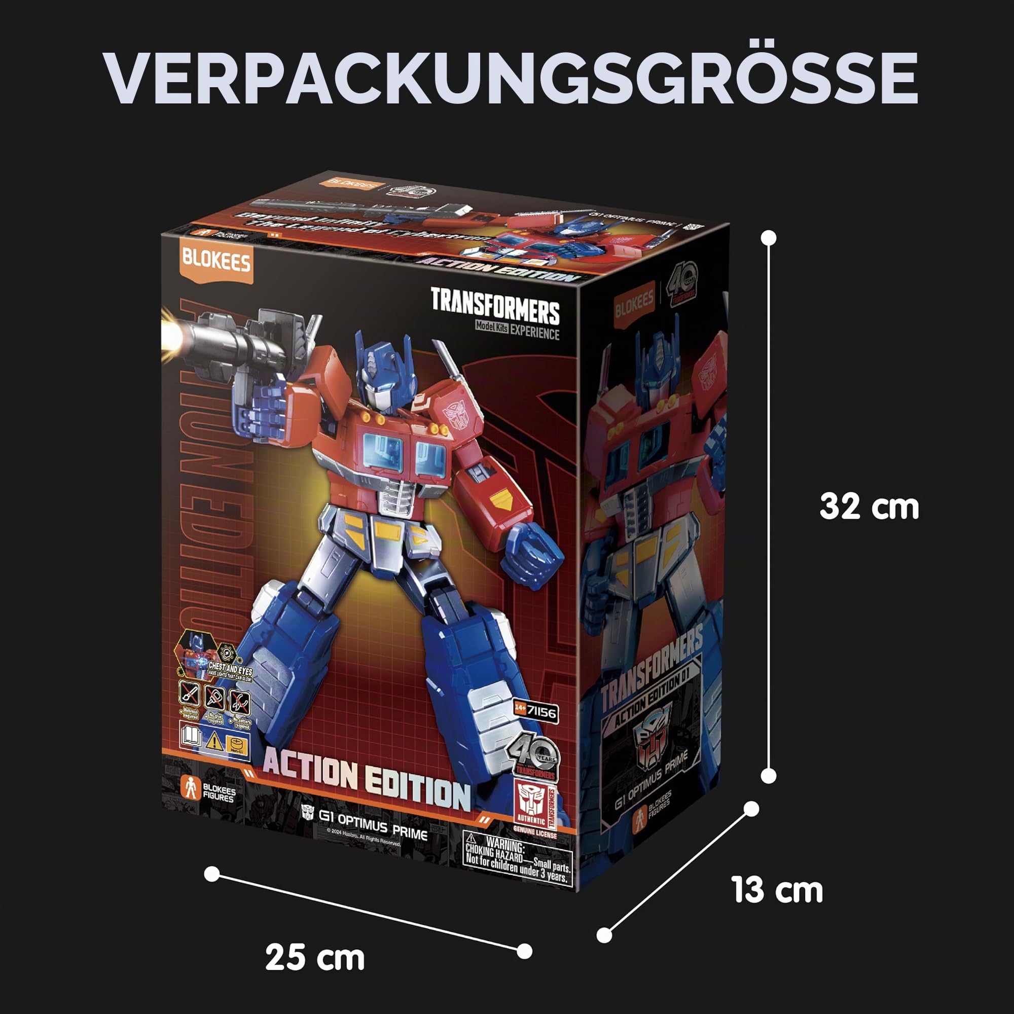 Transformers Classic Class G1 Optimus Prime Modell