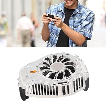Coverzone Professional Wired Phone Cooler, Cell Phone Radiator with Telescopic Clip Cooling Box X20 for Portable Phones