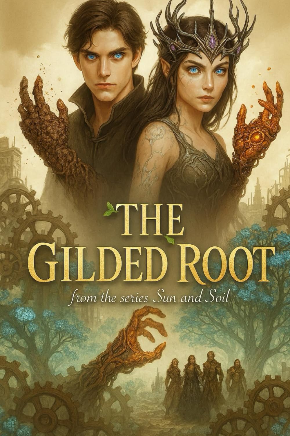 The Gilded Root book 1 in the series Sun and Soil: An Epic Fantasy Romance: A Gripping Dystopian Romantasy of Elemental Magic, Fated Mates, and Forbidden Love