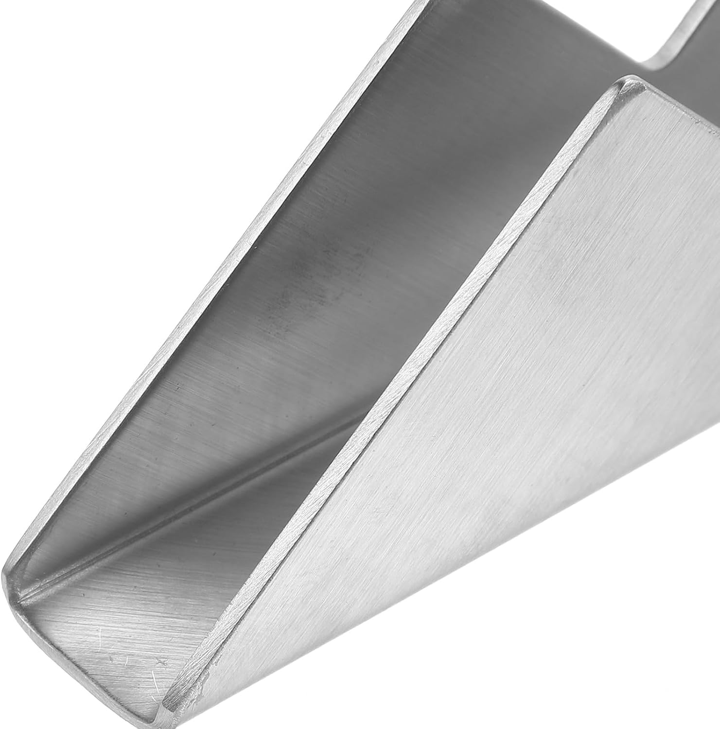 Stainless Steel Desktop Napkin Stand with Toothpick Holder, Silver image 3