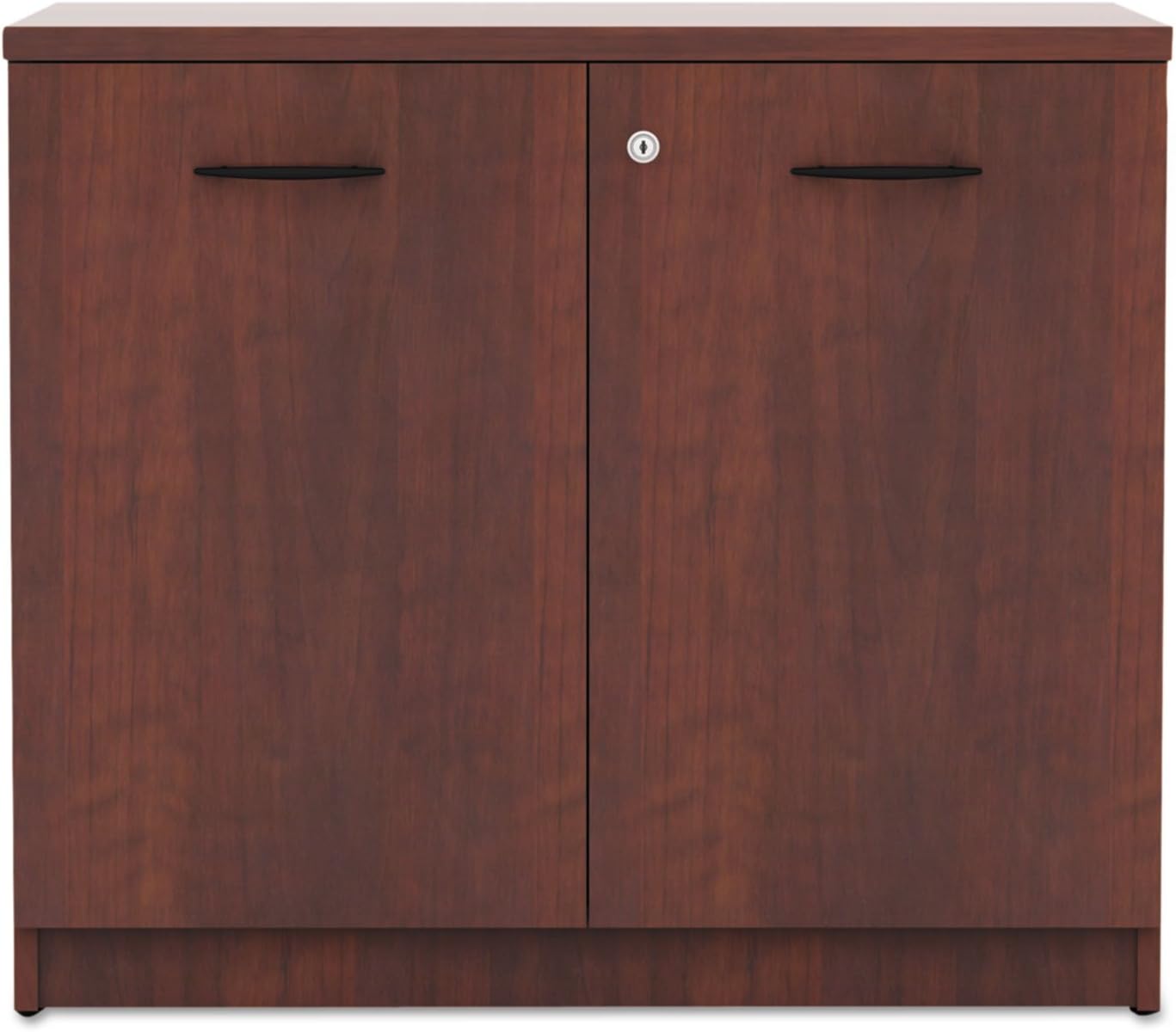 Alera VA613622MC Valencia Series Storage Cabinet, 34w x 22 3/4d x 29 1/2h, Medium Cherry