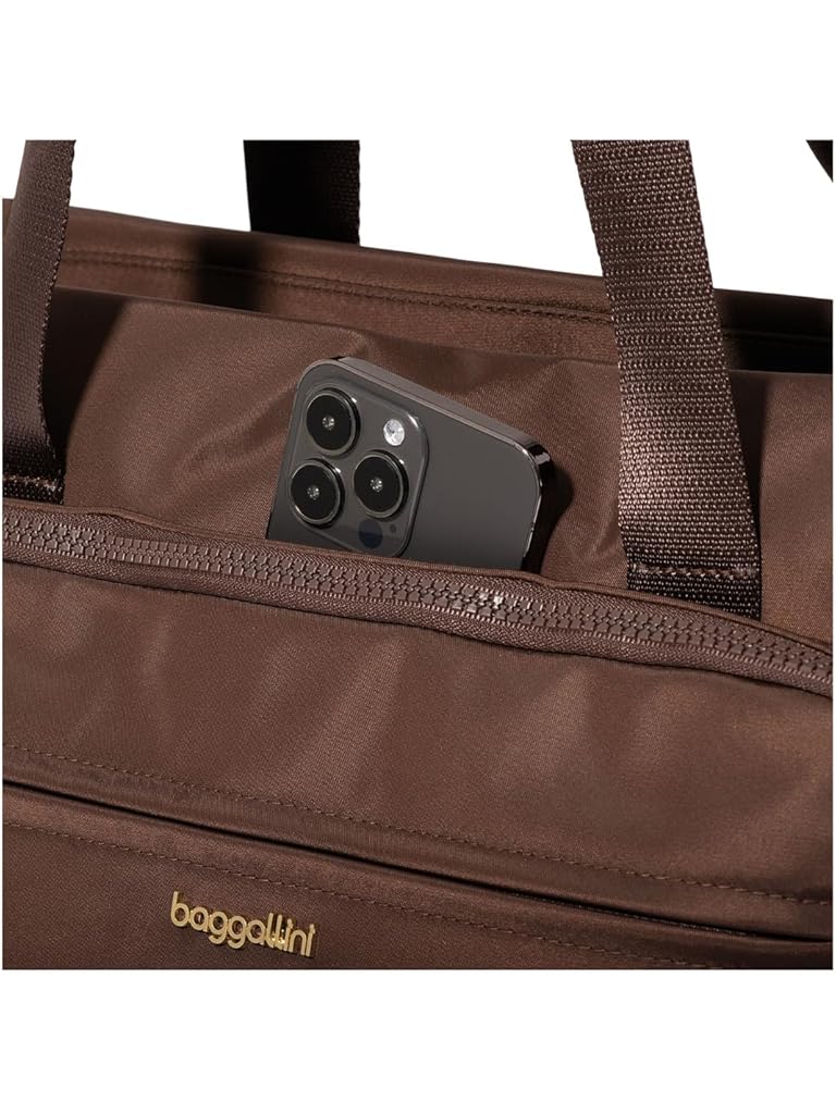 Brown Baggallini Nolita Laptop Tote