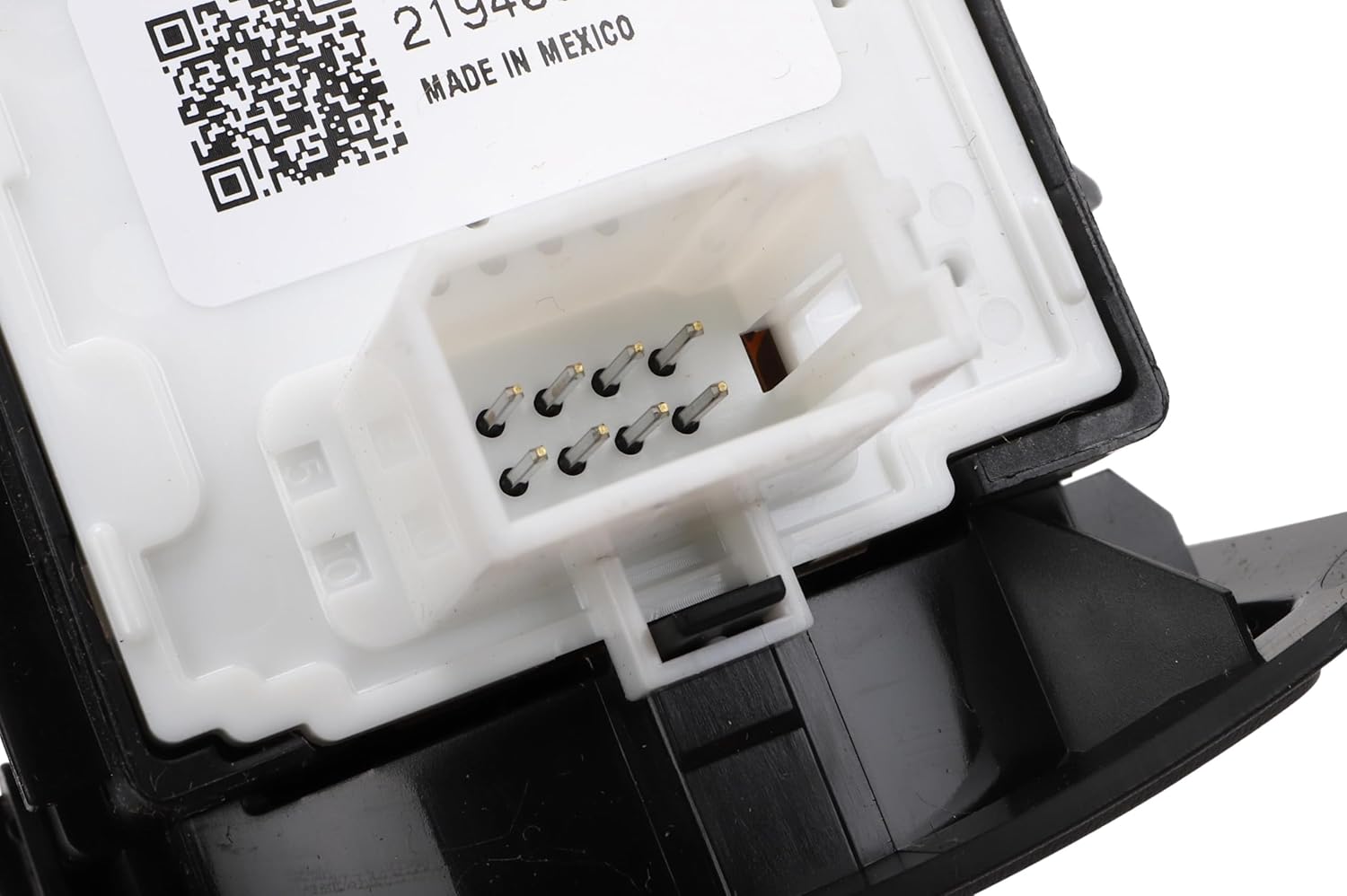 GM Genuine Parts 84974444 Jet Black Windshield Wiper and Windshield Washer Switch
