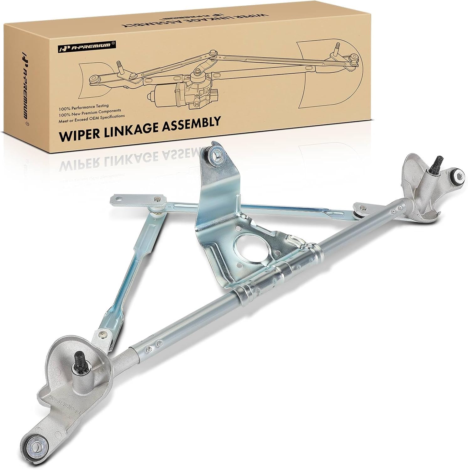 A-Premium Windshield Wiper Linkage Compatible with Chevrolet HHR 2006-2011