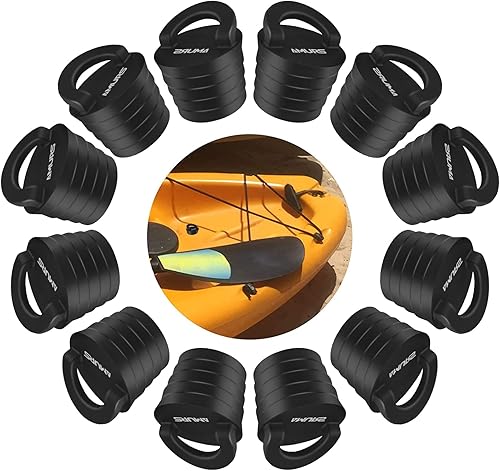 Miniatura 8 de Kit de tapones para kayak, tapones de drenaje con mango de silicona, tapones universales para kayak para sentarse en la parte superior de kayak,