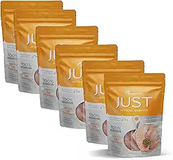 JUST Petiscos Saudáveis Pack com 6 Unidades Sabor Peito de Frango 55G