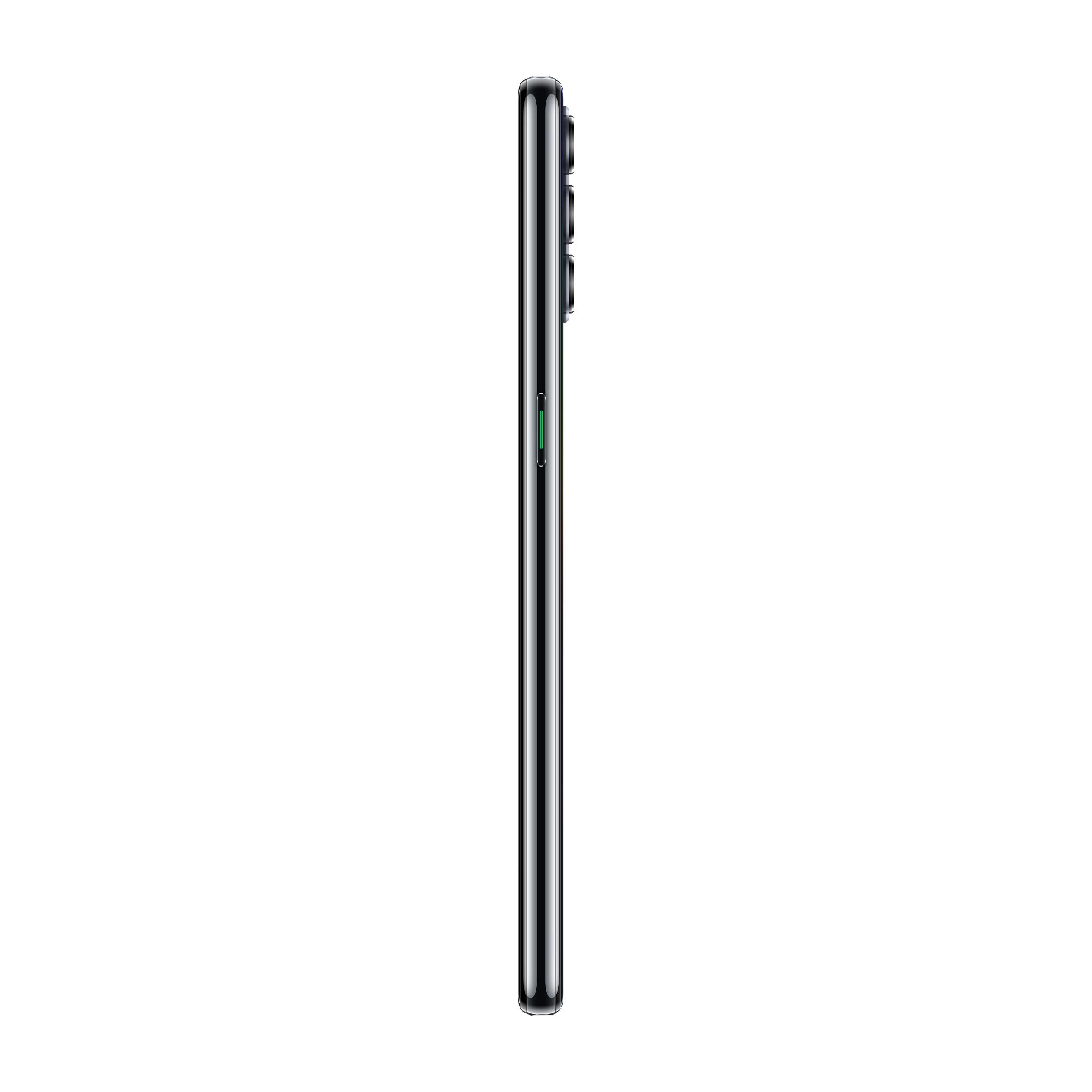 OPPO Reno4 Smartphone 5G, 183g, Display 6.4" FHD+ AMOLED, 3 Fotocamere 48MP, RAM 8GB + ROM 128GB non Espandibile, Batteria 4025mAh, Ricarica SuperVOOC 65W, Dual Sim, [Versione Italiana], Space Black
