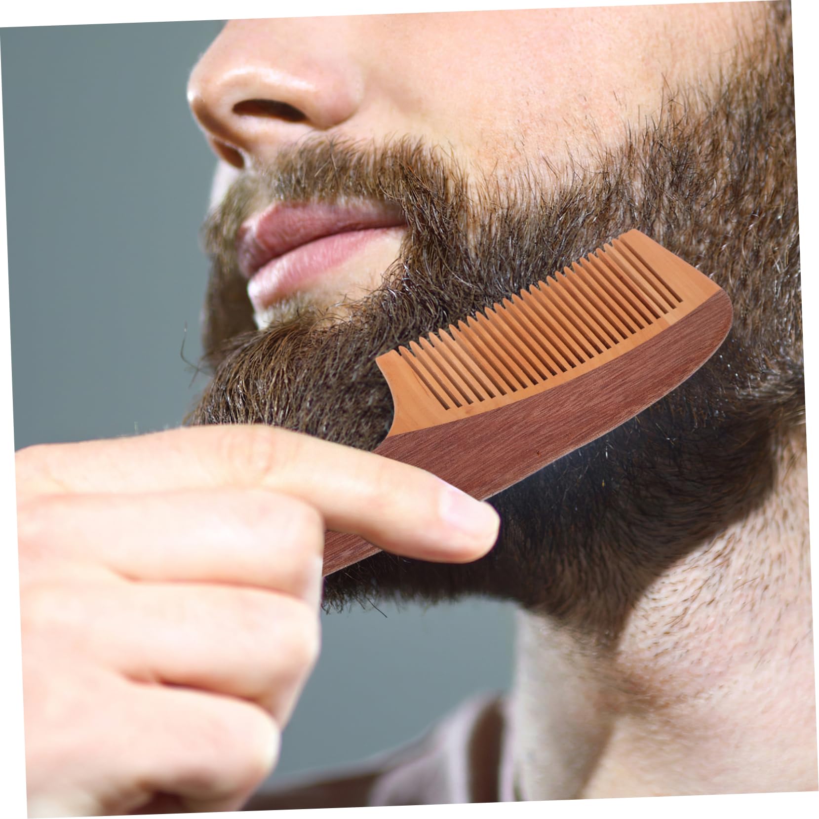SOESFOUFU Beard Combs for Men Barber Combs Beard Shaper Hair Brush for Oil Hair Hairdressing