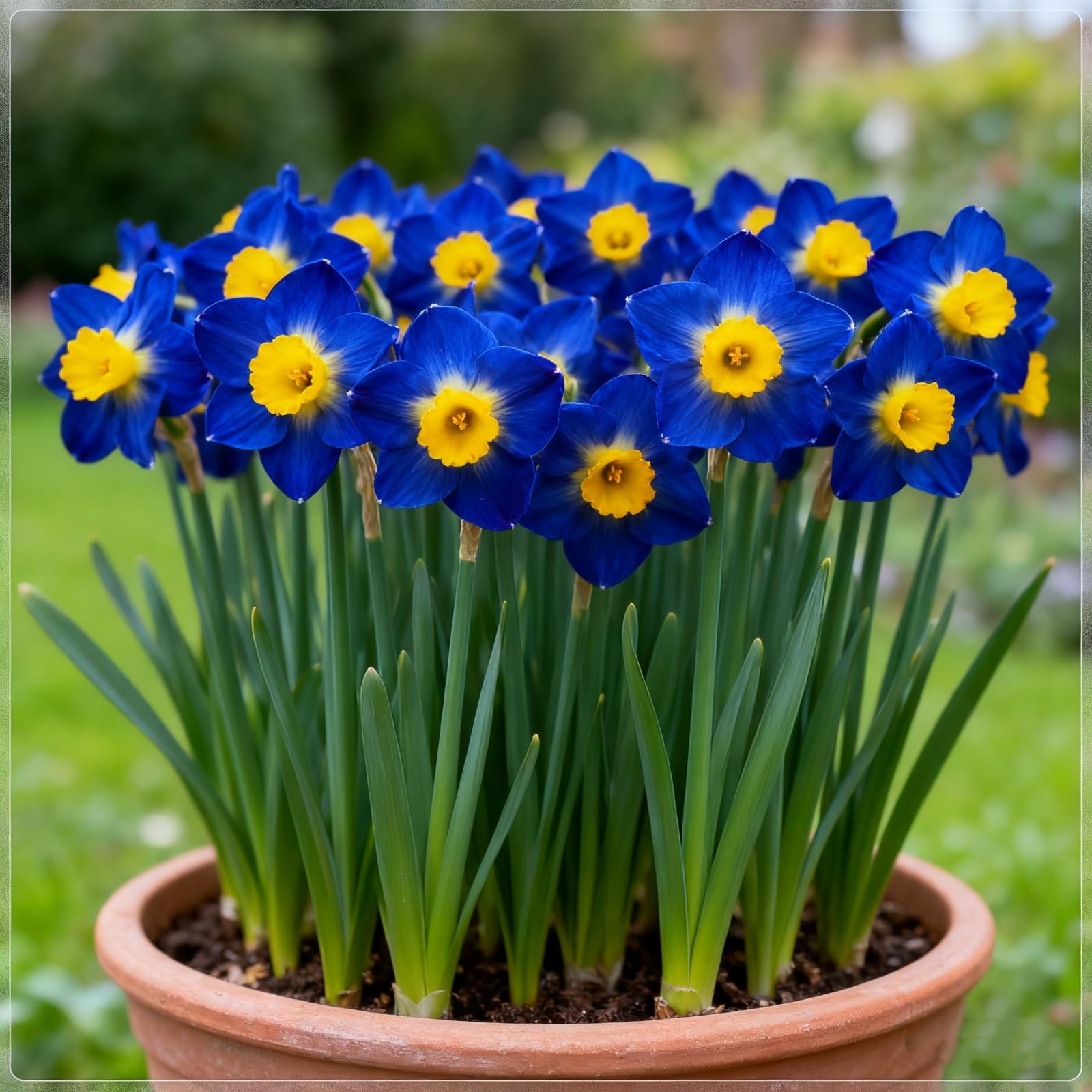 Narcissus Bulbs UK/Daffodil Bulbs for Planting Now/Suitable for Garden Plants/Landscape Design/Indoor and Outdoor Potted Plants-2 Bulbs-D