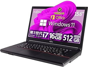 ⭐️Corei7 SSD512 ノートパソコン Win11 PC カメラ 16G ❤️Corei7 SSD512 メモリ16 ノートパソコン Win11カメラ PC
