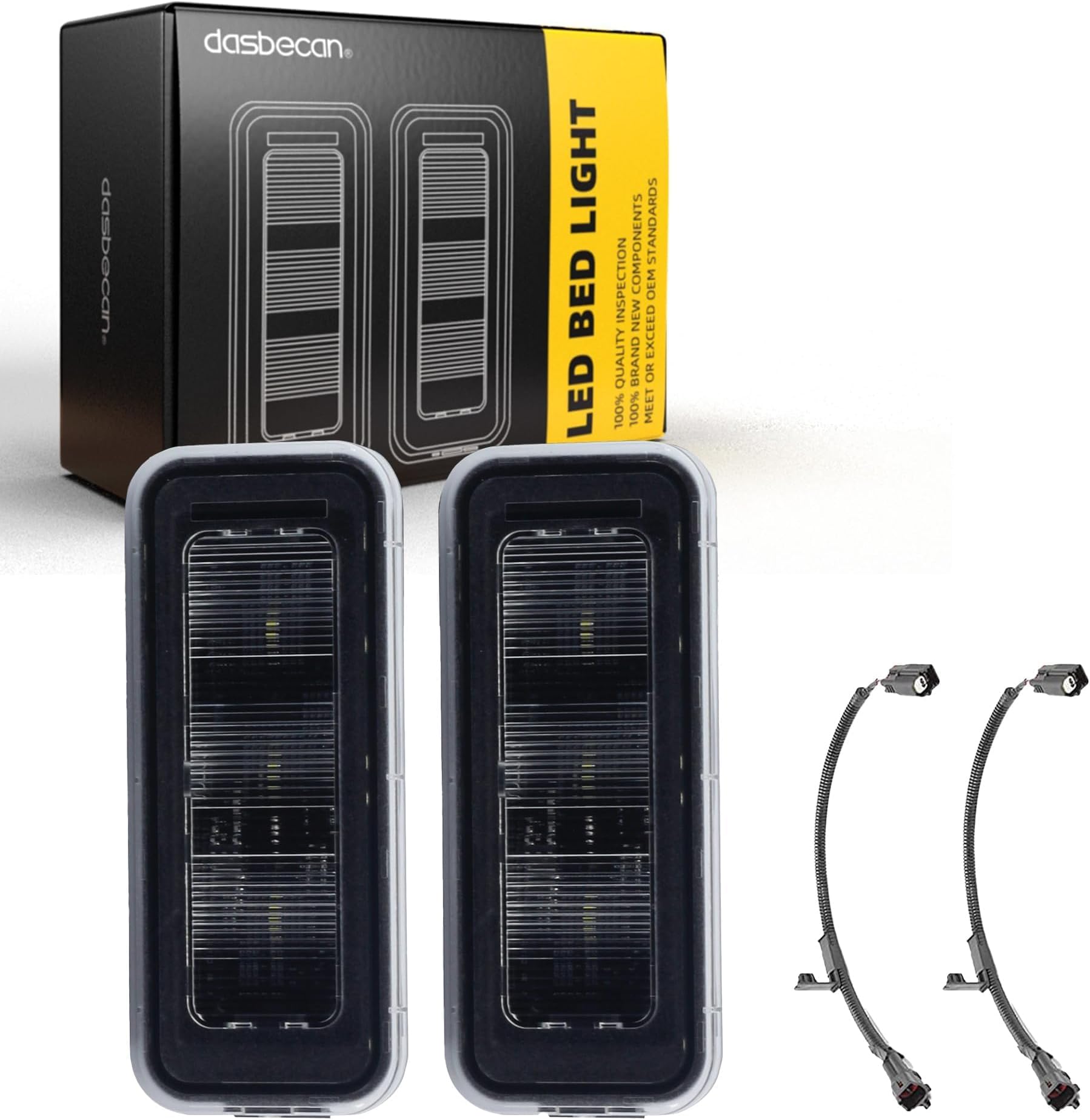 Dasbecan Truck Led Bed Light Car Trunk Lighting Kit Compatible with Toyota Tacoma 2020 2021 2022 2023 Replaces# PT857-35200 84267-0C020 90080-87026