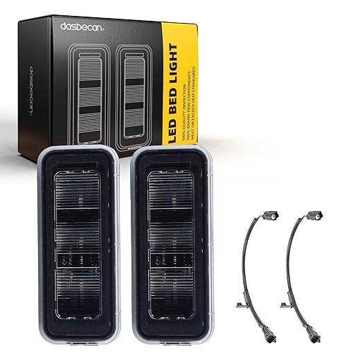 Dasbecan Truck Led Bed Light Car Trunk Lighting Kit Compatible with Toyota Tacoma 2020 2021 2022 2023 Replaces# PT857-35200 84267-0C020 90080-87026