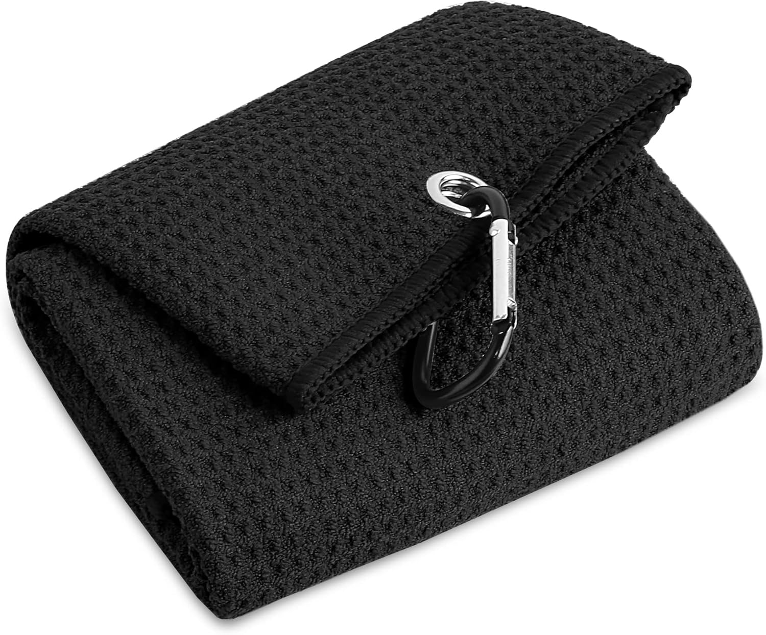 Golf Towels for Men, Microfiber Golf Towel, Waffle Pattern Trifold Golf Accessories