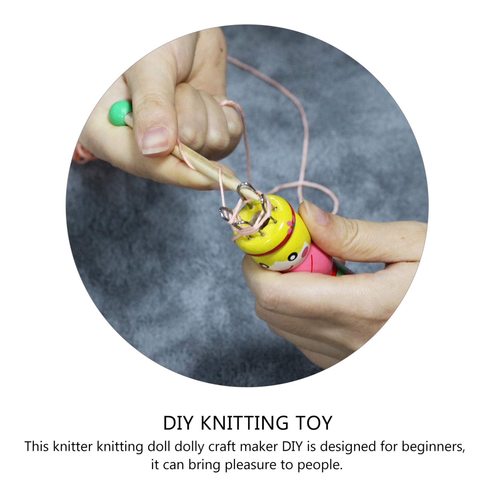 Amazon.com: Milisten French Knitter Handy Knitting Spool with