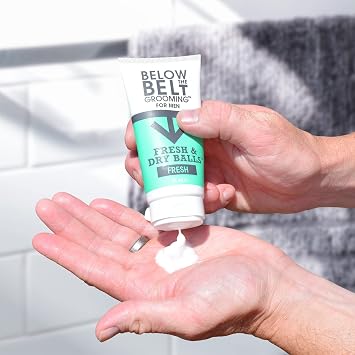 Below The Belt Ballers Duo Gift Set Fresh & Dry Balls Anti Chafe Deodorant