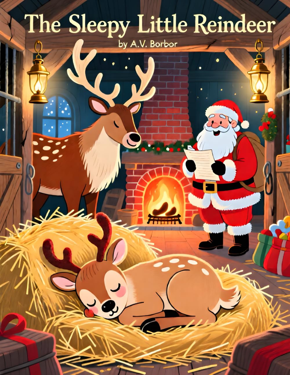 The Sleepy Little Reindeer