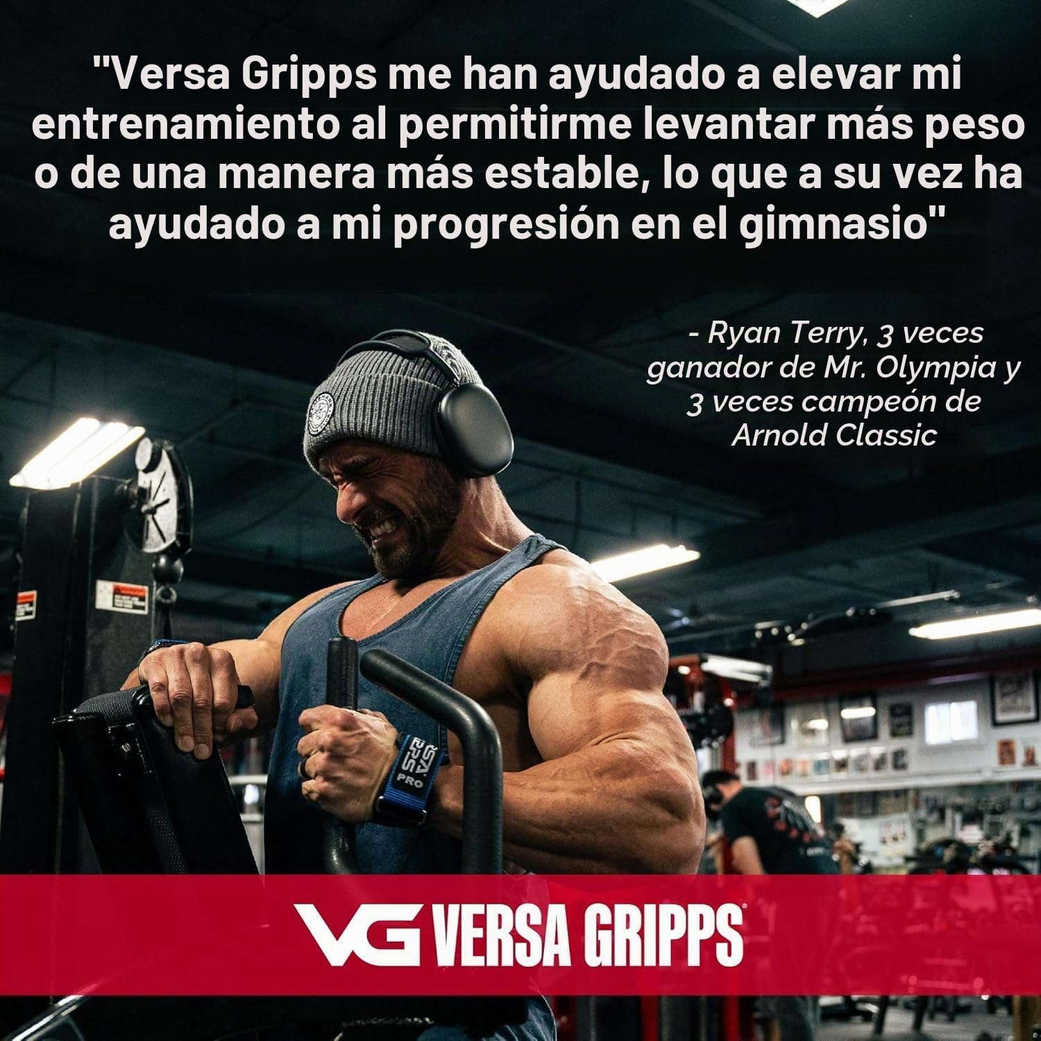 VERSA GRIPPS® XTREME - Correas de muñeca patentadas, pequeñas, platino | Construcción más resistente, doble costura, arco en forma de U, patentado, hecho a mano en los Estados Unidos