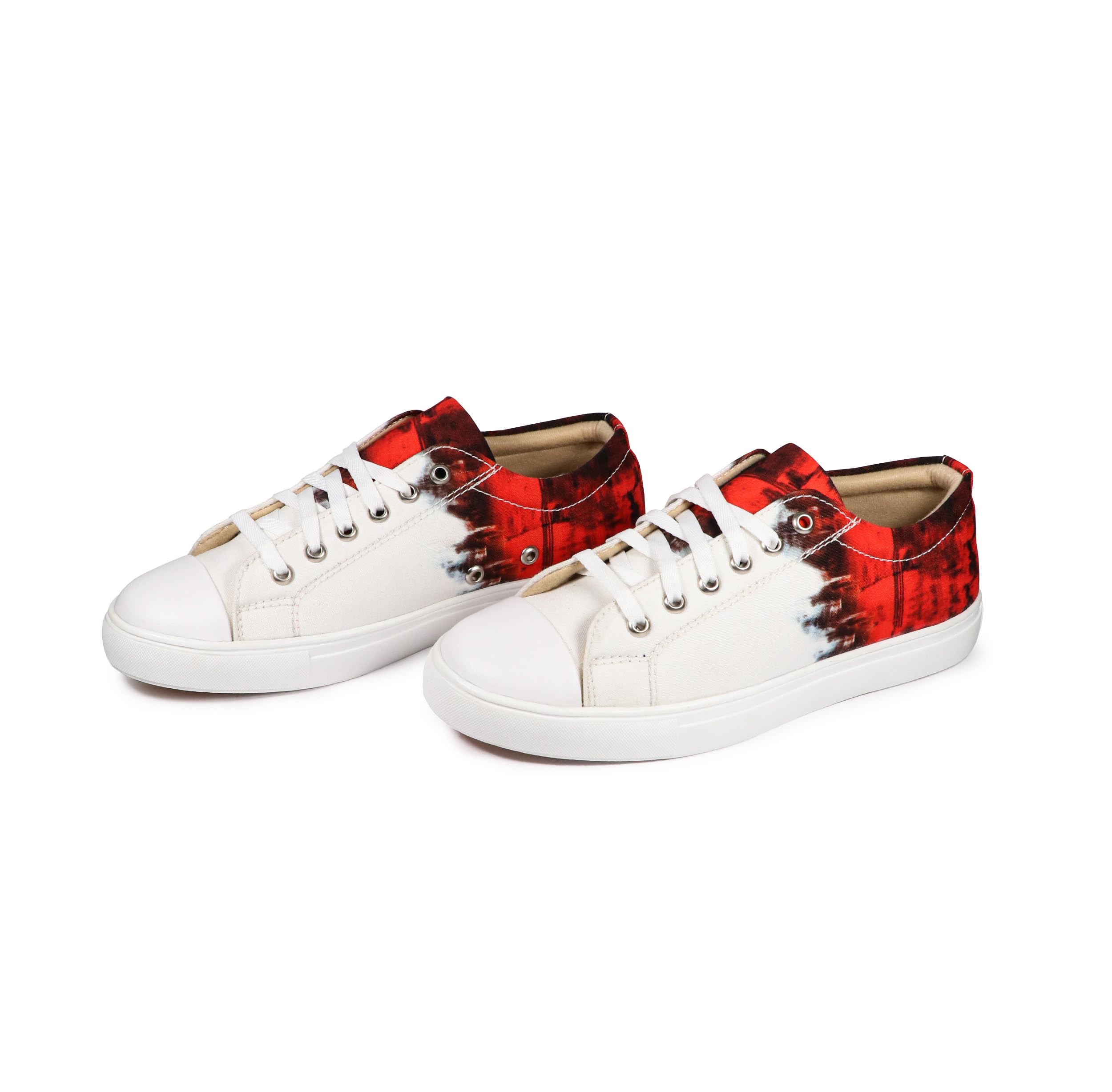 Men's Printed Low Ankle Canvas Sneakers | Sneakers for Men | Stylish Casual Shoes | Comfortable & Lightweight Shoes for Boys & Mens-picture-16