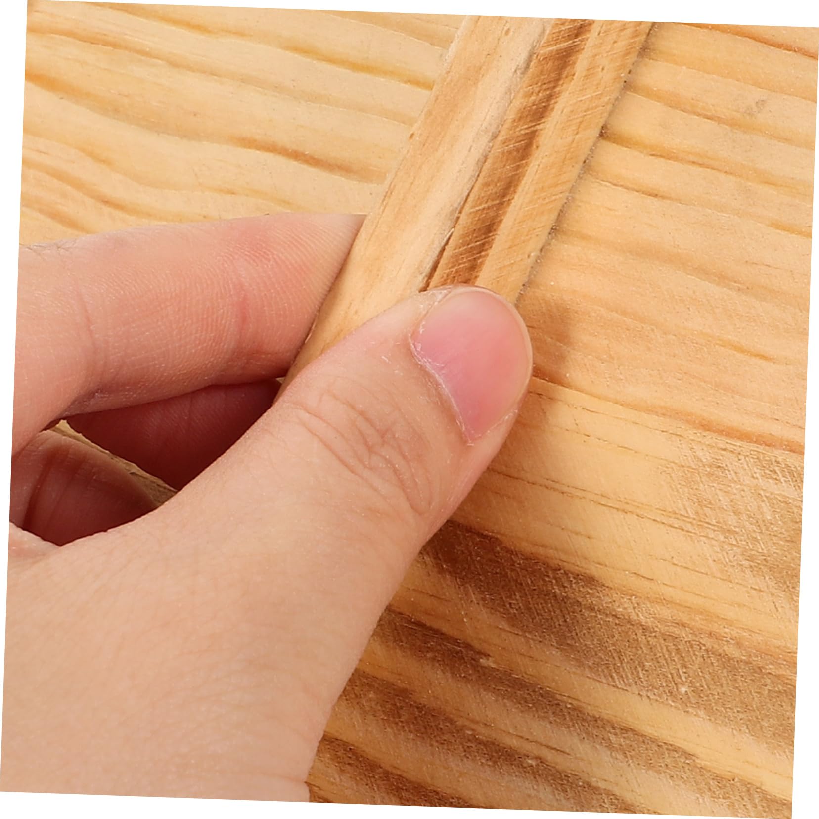 PRETYZOOM 5 Pezzi Di Coperchio Per Pentola in Legno Coperchio Per Wok Per Ciotola Sigillato Utensili Da Cucina in Legno 14 Cm Facili Da Pulire