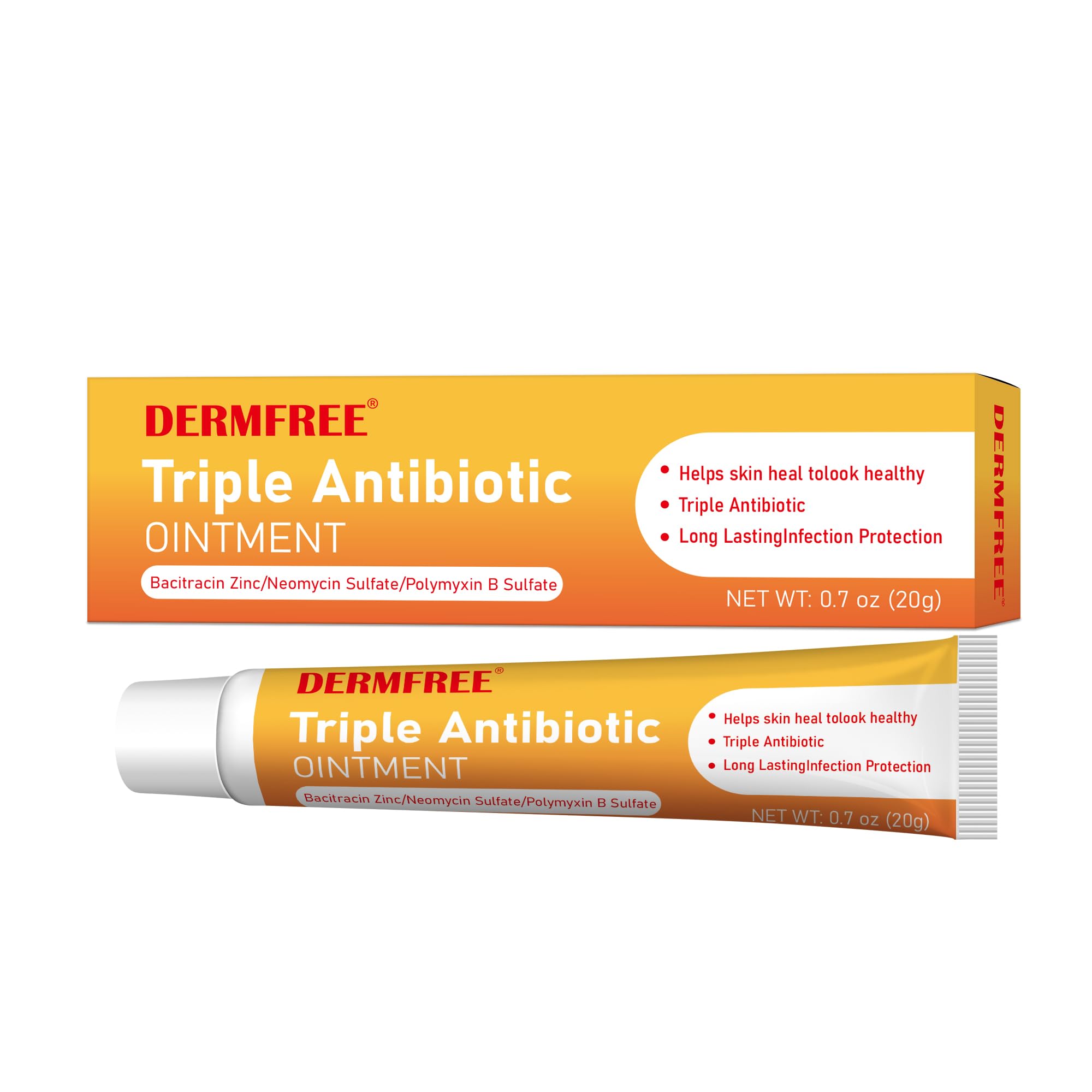 Triple Antibiotic Ointment 0.7oz, Long-Lasting Protection, Max Strength