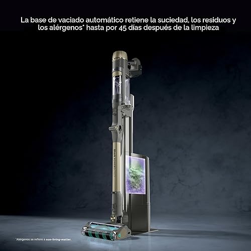 Miniatura 4 de Shark PowerDetect Pet Plus Clean & Empty - Aspiradora inalámbrica y sistema de vacío automático, potente succión, filtración HEPA, alfombra y suelo
